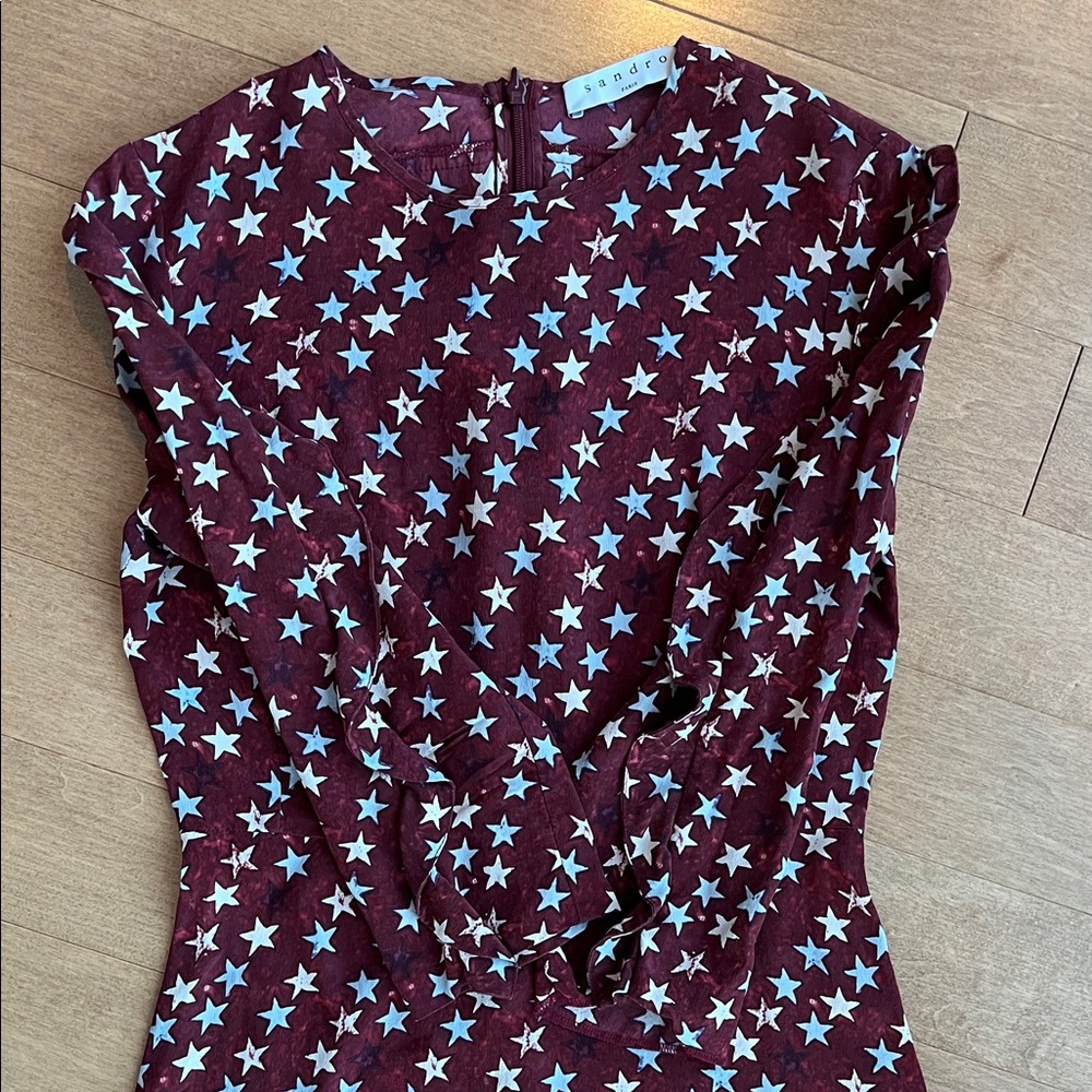Sandro Star Ruffles Dress - Picture 11 of 11
